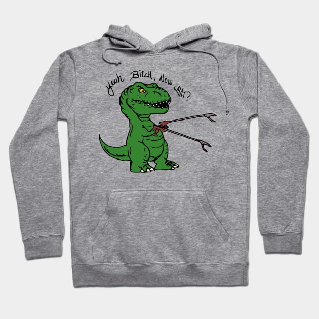 T-Rex Evolved Hoodie by MarinasingerDesigns